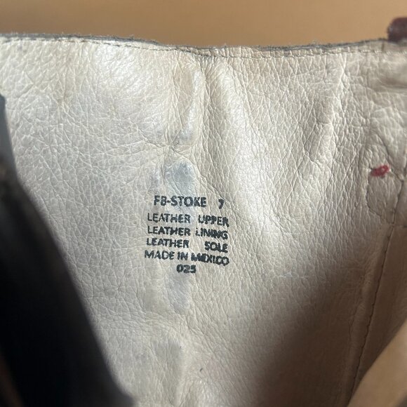 Rare Vintage Freebird by Steven Stoke Boots Dark Brown Size 6 - Picture 11 of 16